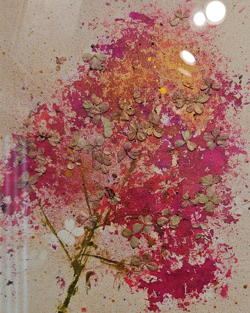 Pink Hydrangea I by Liz McGavran